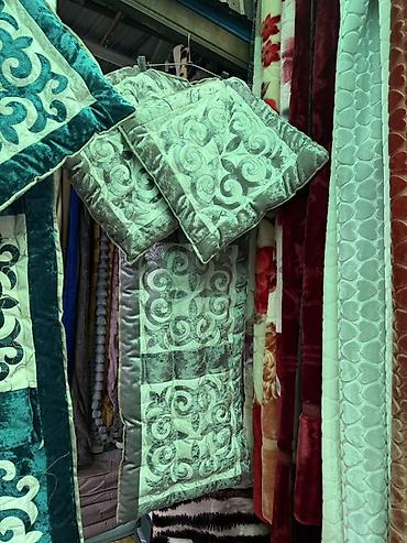 bed sheets: Комплект для Машины с этническим орнаментом. - Состав набора — 7