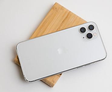 корпус бишкек: IPhone 11 Pro, Жаңы, 256 ГБ, White Titanium, Заряддоочу түзүлүш, Коргоочу айнек, Каптама, 81 % — 3
