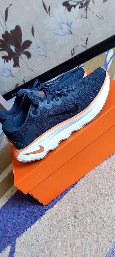 артапический обувь: Мужские кроссовки, 44, Nike, Б/у, цвет - Синий, Самовывоз — 1