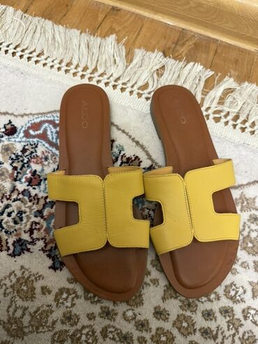 босоножки без каблука: Aldo, Ölçü: 36, rəng - Sarı, Yeni