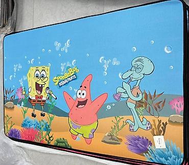Peškiri: Staza stitch, mario, frozen, minie patrolne sape. 80x120cm
Cena — 9