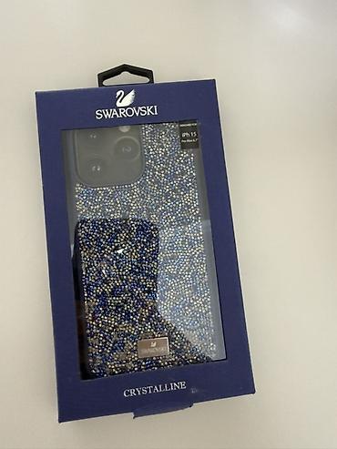iphone 8 case: Swarovski Crystalline telefon qabı - Model uyğunluğu: iPhone 15 Pro — 3