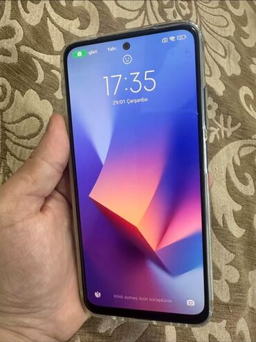 xiaomi mi 8 irşad: Xiaomi Redmi Note 10S, 64 GB, rəng - Qara, 
 Barmaq izi, İki sim kartlı, Sənədlərlə