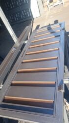 Откатные ворота: Комплект декоративных металлических ворот и секций ограждения — 1