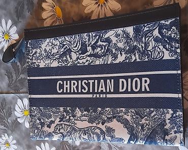Çantalar: Christian Dior əl çantası. İçərisi genişdir. Qutusuda var. kart — 1