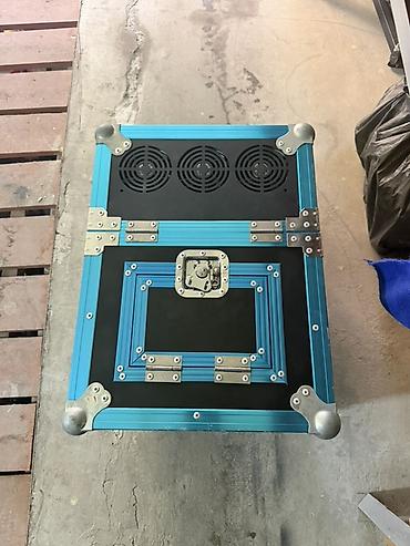 фаер шоу: HAZE -1500W . Tustu haze – inteqrə olunmuş flight-case korpusda — 5
