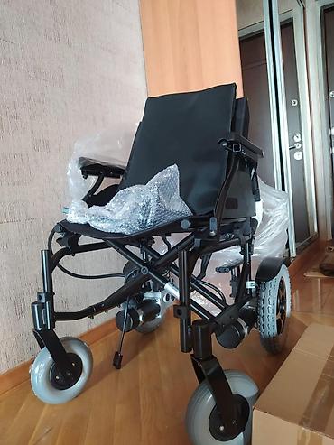 Yerimək üçün arabalar, çəliklər, əsalar, rollatorlar: Elektrikli əlil arabası. Yenidir. işlənməyib. Türkiyə istehsalıdır — 3