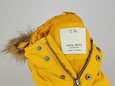 pull and bear sweter w paski: Kurtka zimowa, Zara, 5-6 lat, 110-116 cm, stan - Bardzo dobry — 4