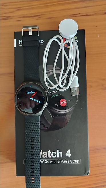 Aksesuarlar: Yeni, Smart saat, Sensor ekran, rəng - Qara — 1