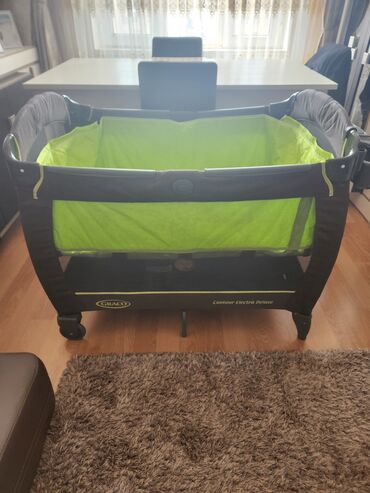 GRACO uşaq meydançası-çarpayı dəyişmə stolu ilə. Манеж-кровать с at lalafo.az GRACO uşaq meydançası-çarpayı dəyişmə stolu ilə. Манеж-кровать с