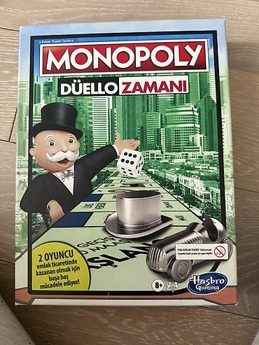 oyun alanı: Monopoly: Düello Zamanı – 2 nəfərlik masa oyunu Hasbro Gaming-in — 1