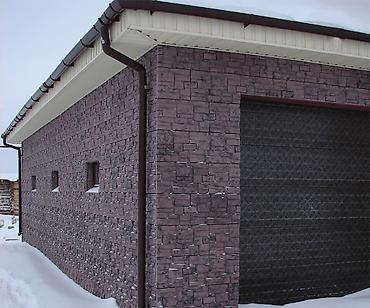 Фасадные сэндвич панели: Фасадные панели под камень от 650 сом за кв. м. Описание: - — 3