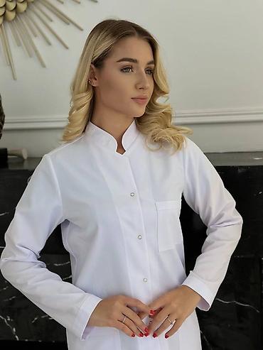 Медицинская одежда: Медицинский халат "Стамбул" Мед халат не мнется Мед костюм Опер халат — 12