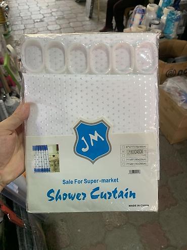 Шторка для душа JM - Тип: Shower Curtain (шторка для ванной/душа) - at lalafo.kg Шторка для душа JM - Тип: Shower Curtain (шторка для ванной/душа) -