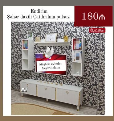 Dolablar: TV altlığı yeni qonaq otağı mebeli lalafo.az -da Dolablar: TV altlığı yeni qonaq otağı mebeli