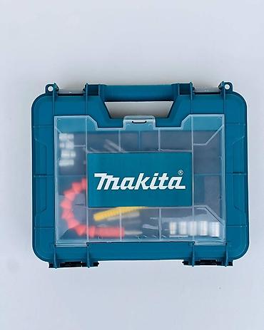 mini drel: Makita akkumulyatorlu vurucu/şurup sıxan dəsti Məhsulun tərkibi: - — 4