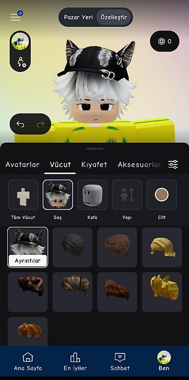 Личные вещи: Roblox avatar üçün geyim və saç dəsti real alıcıya endirim olunur — 1