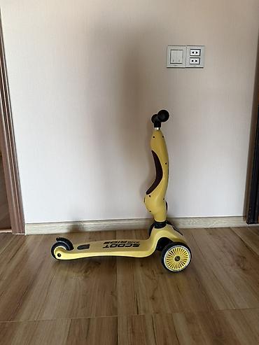 Velosipedlər: Scoot and Ride 2-i-1 uşaq skuter/velosiped (sarı) - Brend/model — 2