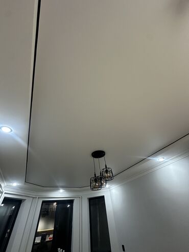 Натяжной потолок: Натяжной потолок Глянцевое, Матовое, 3D потолки Гарантия, Бесплатная консультация, Бесплатный замер — 4