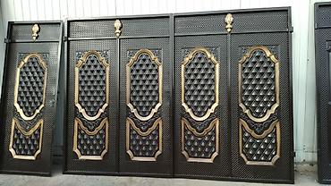 Распашные ворота: Ворота, откатные, распашные, металл России, доставка, установка — 9