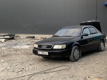 ала бука машина базар: Audi 100 C4 седан, черный цвет кузова. Классический дизайн с фирменной