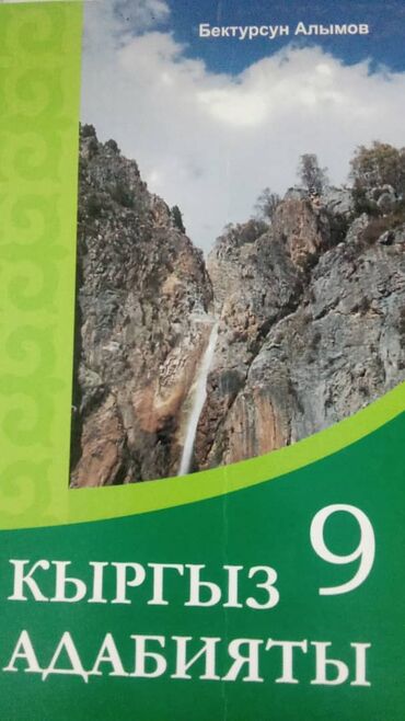 кыргыз тили 10 класс китеп: Кыргызская литература, 9 класс, Б/у, Самовывоз