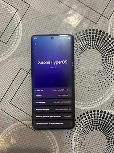 redmi qulaqliq: Redmi Note 14 Pro+, 512 GB, rəng - Qara, Sensor, Barmaq izi, İki sim kartlı — 2