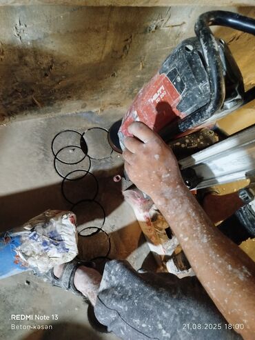 Beton işləri: Beton kəsmə beton deşmə xidməti Karot - HILTI DD 200 / 350 ilə 25 ° — 30
