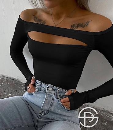 Majice dugačkih rukava: 🔥Ženski top dugih rukava sa modernim izrezima
1450 din 
Likra — 1