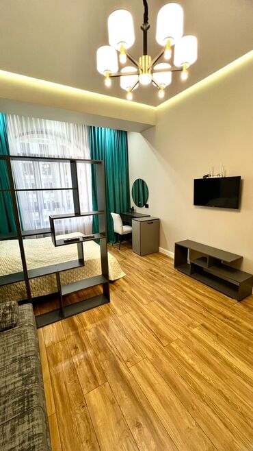 Долгосрочная аренда квартир: 1 комната, 50 м², Элитка, 8 этаж, Дизайнерский ремонт