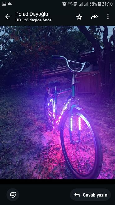 İdman velosipedləri: İşlənmiş BMX velosipedi Stels, 28", sürətlərin sayı: 1, Ödənişli çatdırılma — 4