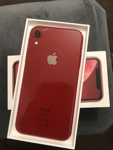 купить iphone xr в бишкеке: IPhone Xr, Б/у, 128 ГБ, Красный, Защитное стекло, Коробка, 76 %