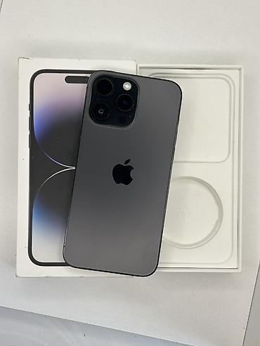 IPhone 14 Pro Max, Б/у, 256 ГБ, Space Gray, Коробка, 81 %