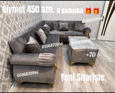 Divanlar: Künc divan, Yeni, Açılan, Bazalı, Parça, Ünvana pulsuz çatdırılma — 3