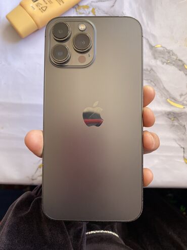 чехол x: IPhone 13 Pro Max, Колдонулган, 256 ГБ, Black Titanium, Каптама, 84 %