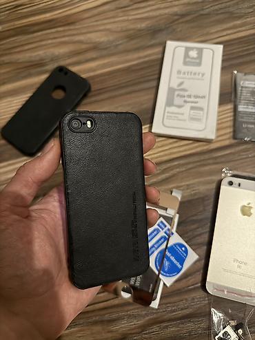 Apple iPhone: IPhone SE, Б/у, 128 ГБ, Space Gray, Защитное стекло, Кабель, Чехол, 100 % — 13