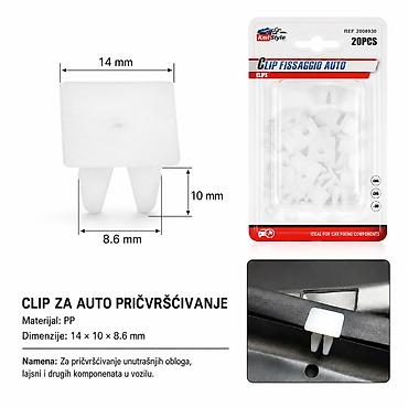 stipaljka za pojas: KMT Fiksni zatvarač 2008930 Opis: - Fiksni zatvarači/klipovi za auto — 1