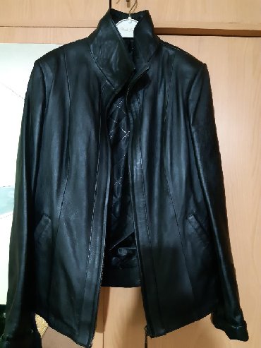 детская кожанная куртка: Пуховик, M (EU 38)