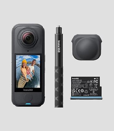Videokameralar: Insta360 X4 Xüsusiyyətlər: - İki 1/2" sensor və ikiqat obyektivlə — 1