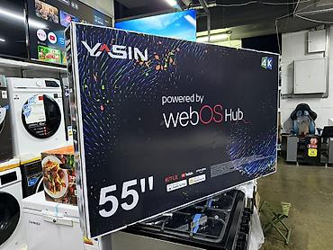 телевизор с плоским экраном: Смарт‑телевизор YASIN 55" - Диагональ: 55 дюймов - Разрешение: 4K UHD — 1