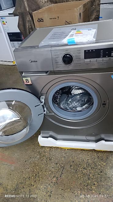 Стиральные машины автомат: Стиральная машина автомат, Новый, Midea, До 8 кг, Фронтальная, Оптом — 11