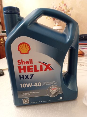 Mühərrik yağları: Shell Helix, 5 l., 10w40