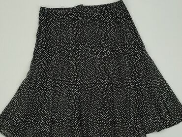 spódnice czarne w białe groszki: Spódnica, Marks & Spencer, S, stan - Bardzo dobry