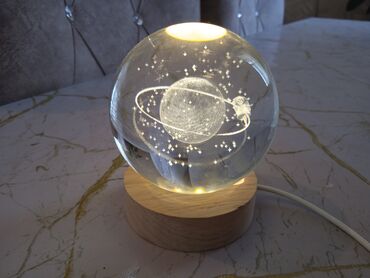 Digər: ✨ Kosmik Ab-hava Evində! ✨ LED işıqlı Şüşə Qlobus Lampa – unikal lalafo.az -da Digər: ✨ Kosmik Ab-hava Evində! ✨ LED işıqlı Şüşə Qlobus Lampa – unikal