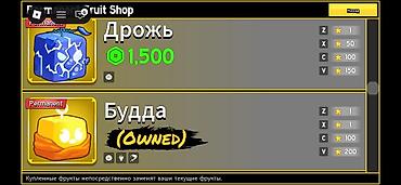 допер кой: Аккаунт Roblox: Blox Fruits (ур. 2800, v31.4.0) Состав и ключевые — 4