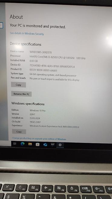 ikinci el thinkpad: İdeal vəziyətdə cızığı falan yoxdu sadəcə olaraq batereyası — 3