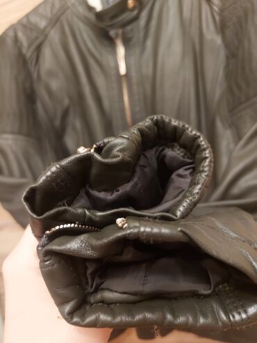 Kurtkalar: Kurtka, Dəri, Payız, XL — 8