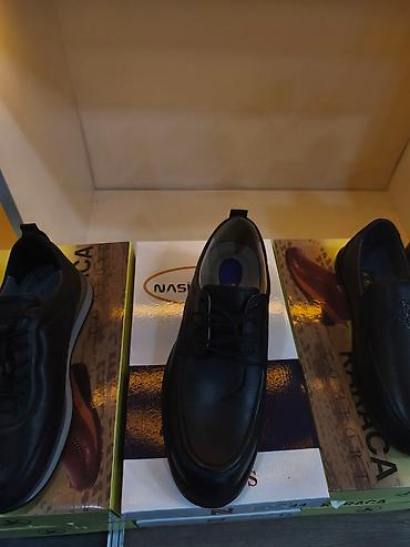 Ayaqqabılar: Kişi ayaqqabıları – klassik və gündəlik modellər - Material: qara və — 5