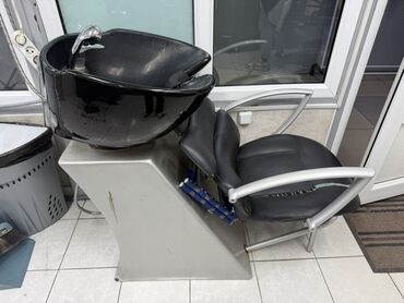 всё для парикмахерских: Парикмахерская мойка с креслом - Комплект: керамическая чаша для