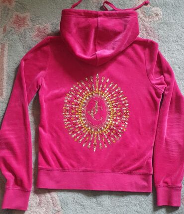 juicy couture duks: XS (EU 34), S (EU 36), Jednobojni, Sa ilustracijom, bоја - Roze